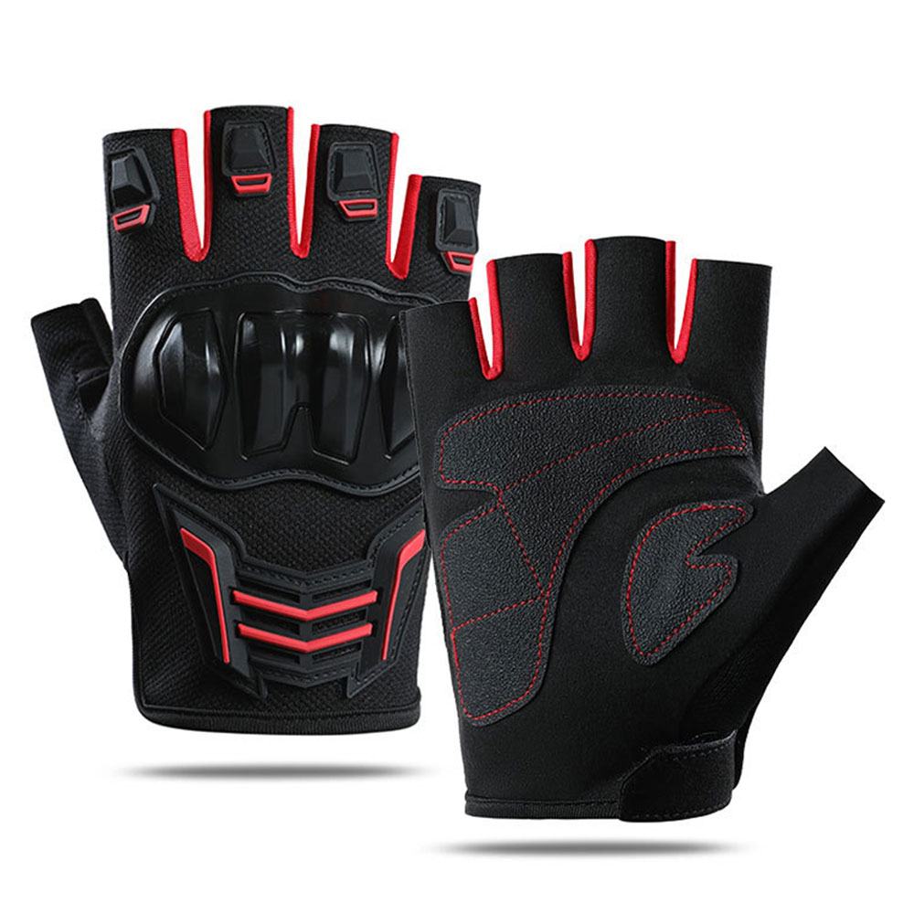 Cycling Glove Padded - Sarung Tangan Motor Bersirkulasi Musim Panas