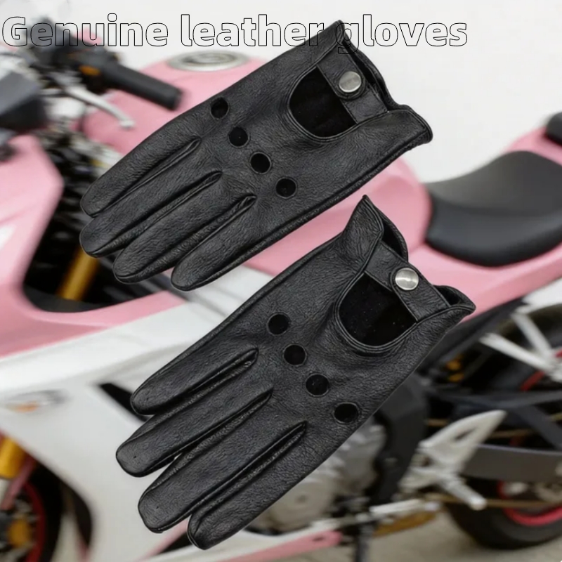 Sarung Tangan Motor Kulit Asli - Leather Driving Glove ulasan dan harga