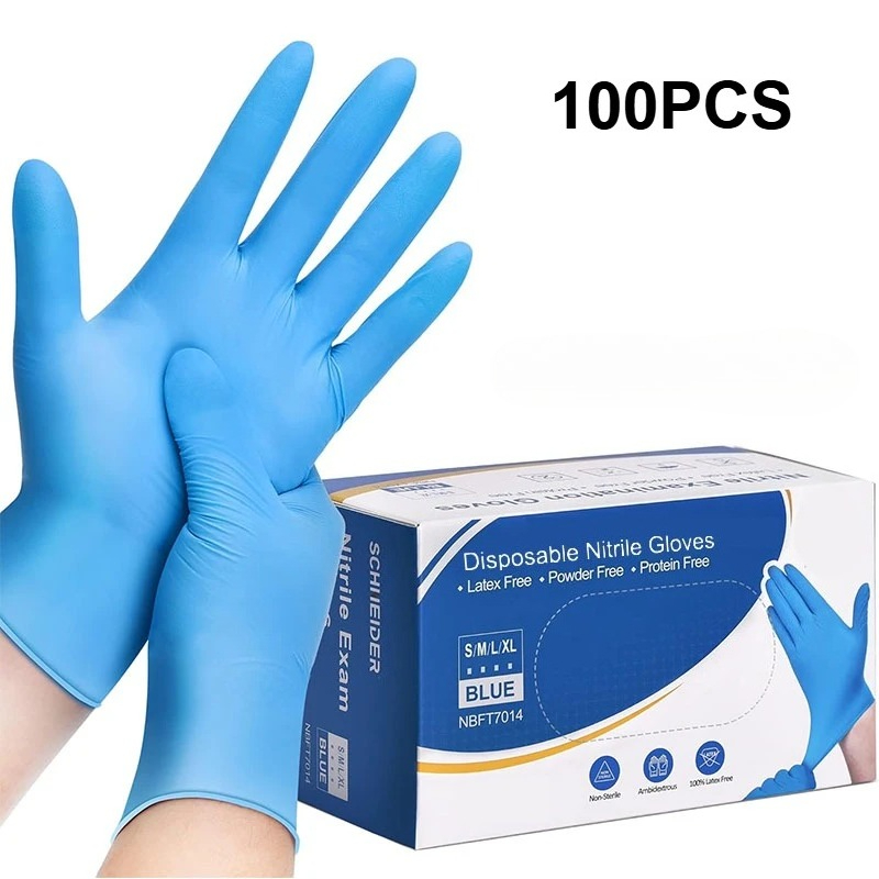 100 Buah Sarung Tangan Sekali  - Latex Disposable Glove ulasan dan harga