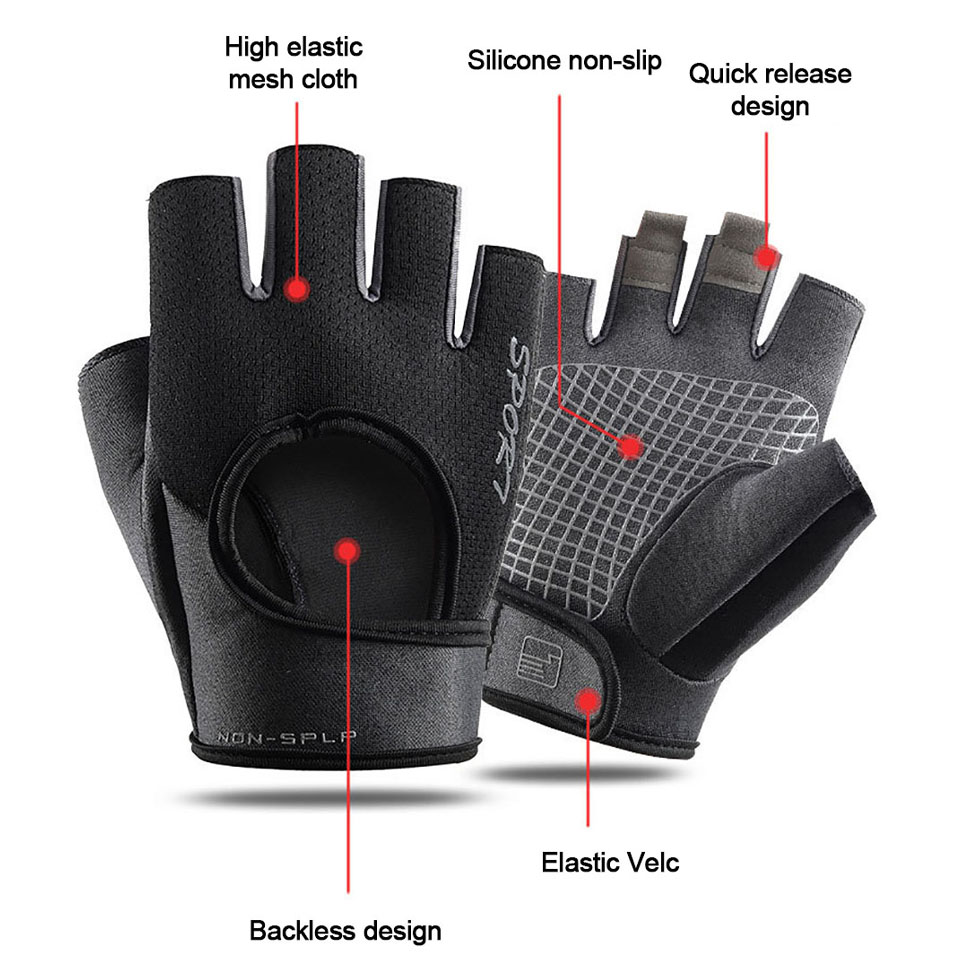 Sarung Tangan Setengah Jari un - Workout Glove Gym ulasan dan harga